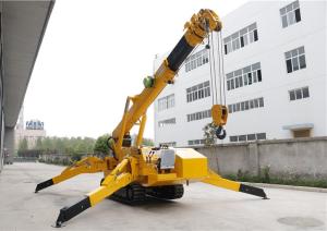 Quality 3 Ton Spider Crawler Crane For Steel Erection wholesale