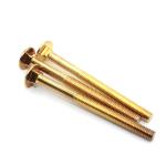 GB Standard Stainless Steel Carriage Bolts Zinc Finish Square Neck Bolts