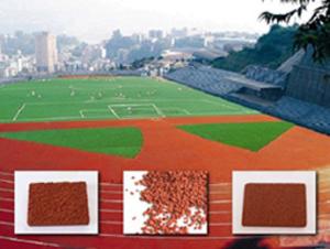 Quality Colorfull Anti - Aging EPDM Rubber Granules for Running Track Construction Basketball wholesale