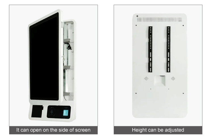 Innolux Display and Touch Screen in Self Service Payment Kiosk for Fast Food Ordering