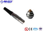 M14 Waterproof Circular Connectors In Line Male Straight Plug