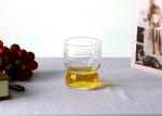 Unbreakable 310ml 100mm Lead Free Transparent Whiskey Glasses with Hammered
