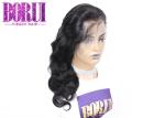 Peruvian Full Lace Human Wigs Pre Plucked Hairline Body Wave Wig In HD Top Lace