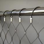 304/316L Stainless Steel Rope Mesh for Bridge Mesh Stair Protection Net