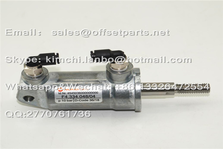 F4.334.048 /04 Pneumatic Air Cylinder XL 105 Offset Press Printing Machine Replacement