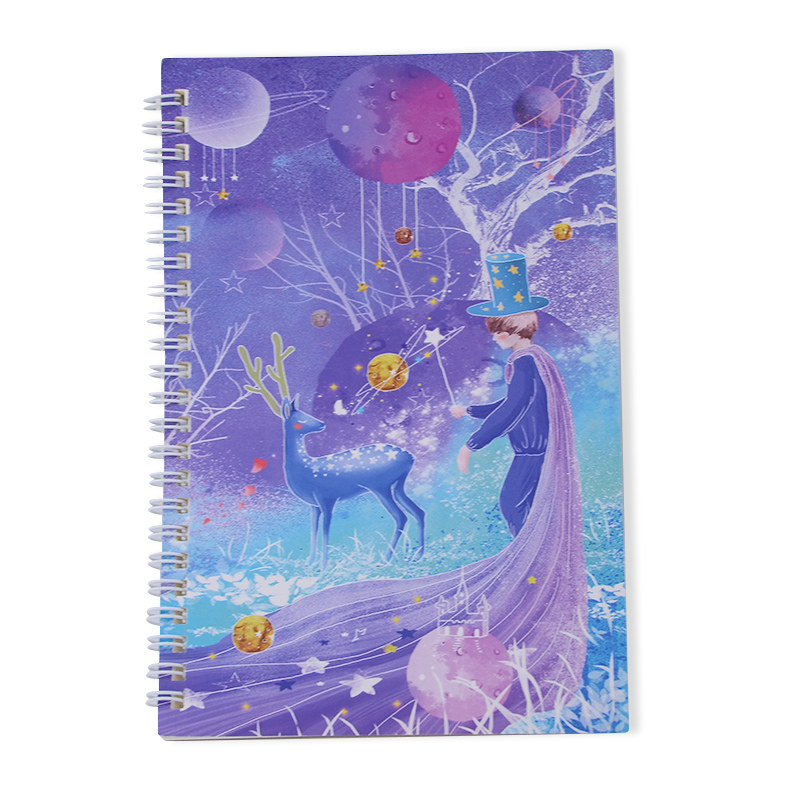 2021 Cute 3D Cartoon Design Hard Cover Diary Notebook for Student LOGO Customized Logo