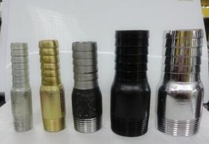 Quality Blackand gold colour iron king nipple,barrel nipple wholesale