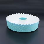Baking Tools Round Blue Dots Greaseproof Cupcake Baking Tray