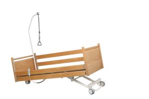 Quality Wood Frame Home Care Bed Five Functions Electric Medical Nursing For Patient wholesale