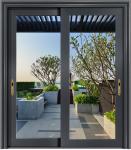 Double Tempered Glass 3.0mm Aluminum Sliding Patio Doors