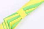 Lightweight Vented Golf Umbrella , Green & Yellow Heavy Duty Golf Umbrella