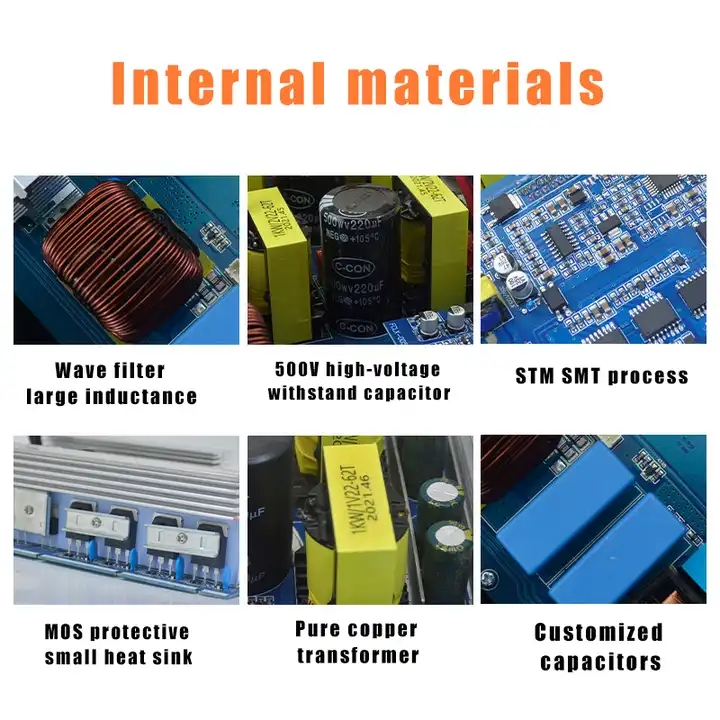 2Kva Pure Sine Wave Inverter 12V To 220V Pure Sine Wave Solar Inverter Pure Sine Wave Inverter Charger DC To 110V AC