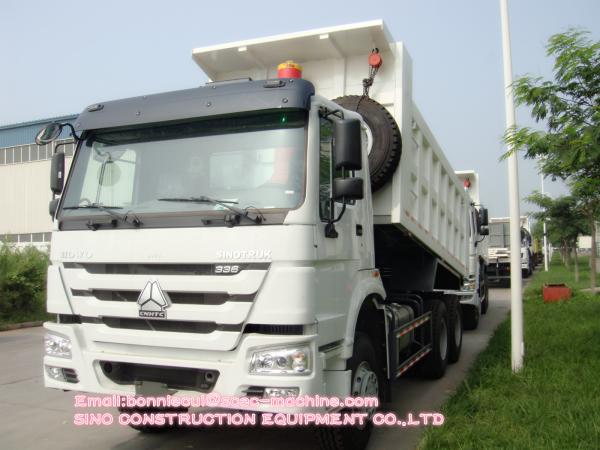Cheap Diesel Heavy Duty Dump Truck Howo Dump Truck Manual Transmission With A/C for sale