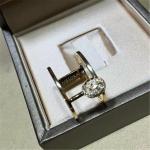 Luxury jewelry Mk diamond ring 18k white gold yellow gold rose gold diamond ring