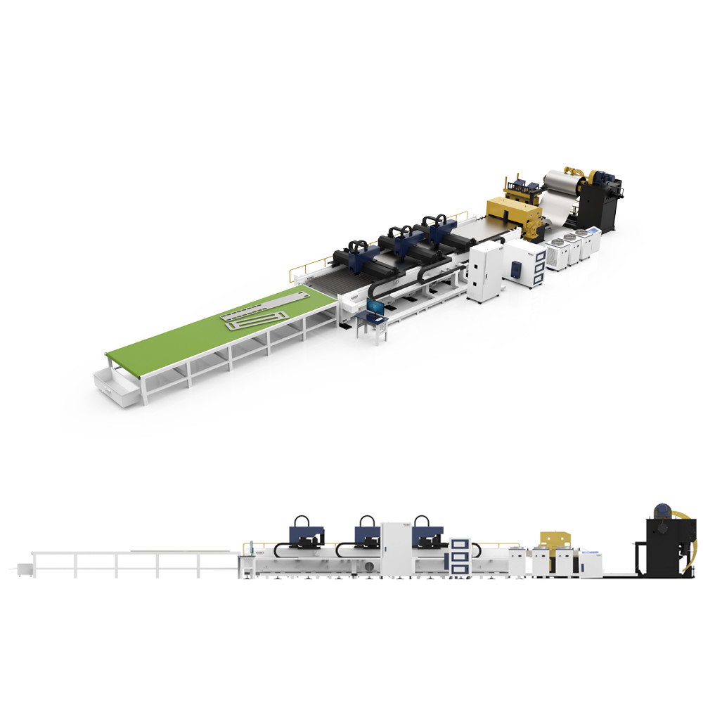 MAX Laser Source Multi Beam Winding Laser Machine For Processing Width 7500mm*1700mm High Power