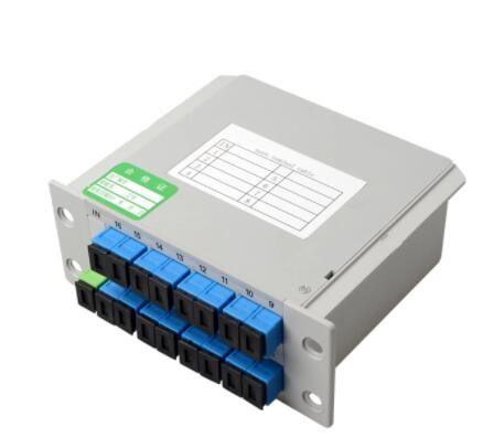 SC PC PLC Splitter 1x16 Insertion Loss 13.7DB 1650um Wavelength