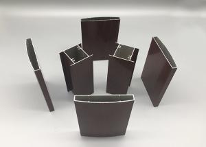 Quality Cyprus Wood Finish Aluminium Profiles H Channel Aluminum Extrusion Anti Rust wholesale