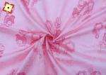 Pigment Disperse Dyeing Polyester Brushed Fabric Warp Knitting Customized