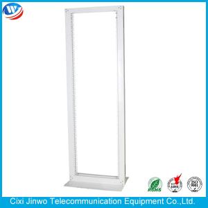 Quality Ral7035 IEC297-2 2 Post Open Rack Cold Rolled Steel 24U wholesale