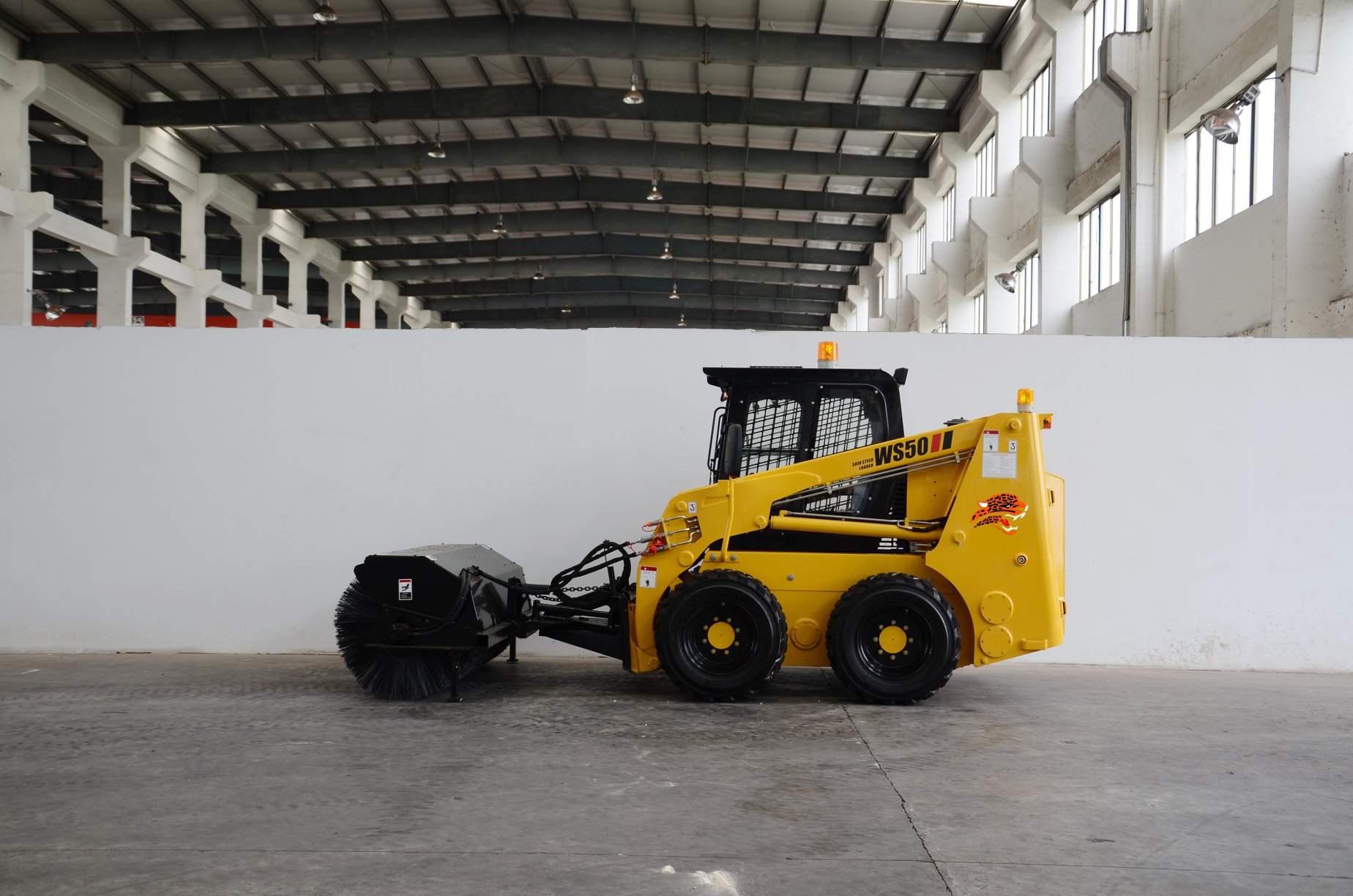Experience the Power of 50HP 60HP 70HP 100HP Mini Diesel Skid Steer Loader with Auger