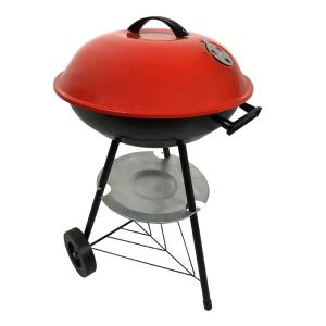 Quality Outdoor Cooking Round Charcoal BBQ Grill with Wheels 17 Inches Garden Picnic Camping wholesale
