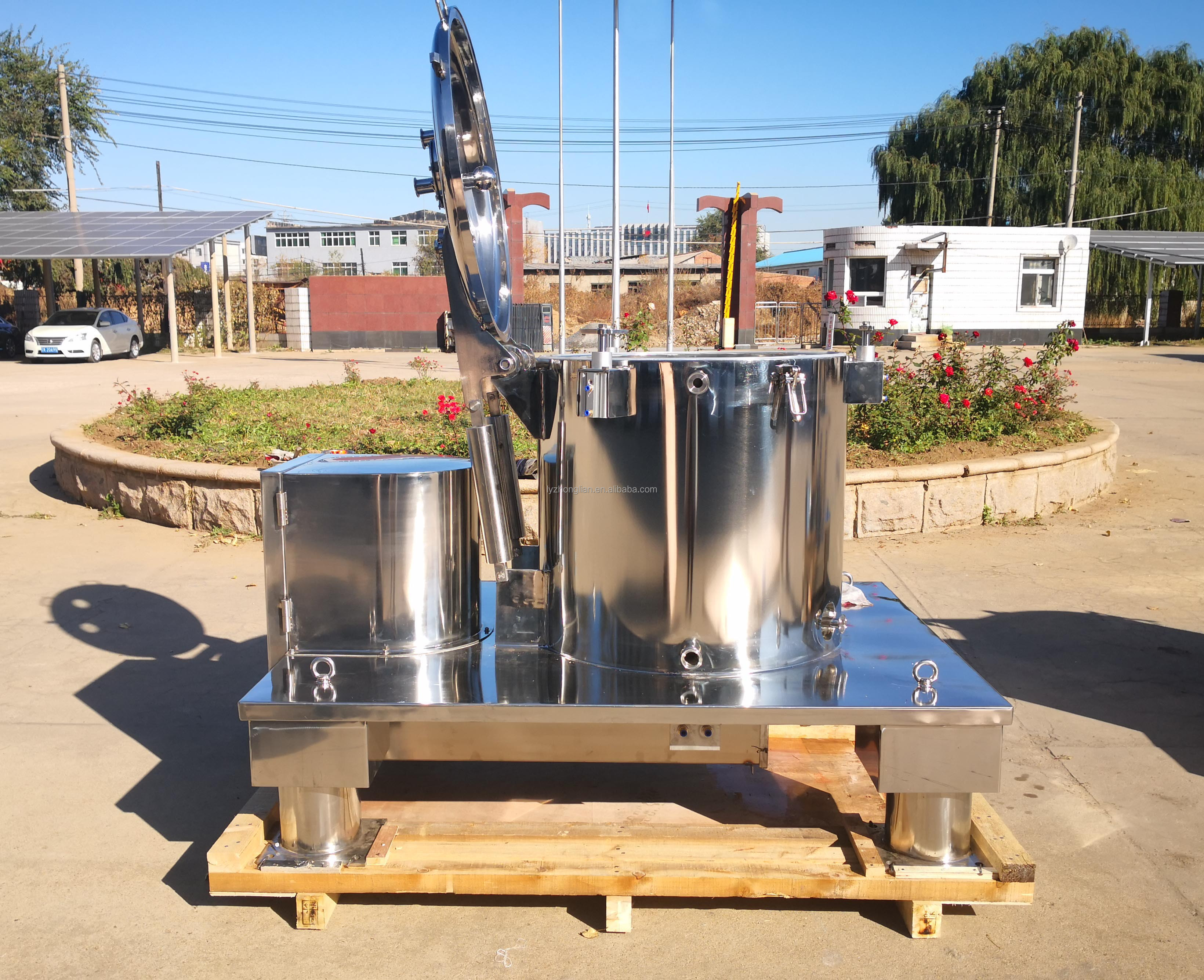 Separation ethanol extraction filter industrial centrifuge drum
