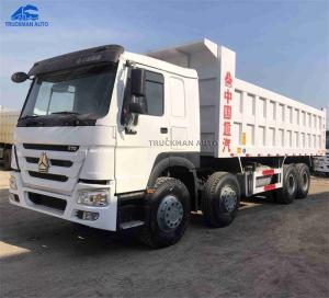 Quality 2016 Howo 8x4 Second Hand Dump Truck With Mileage 50000 Kms wholesale