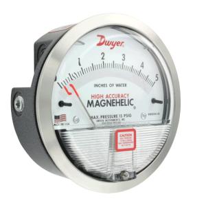 Quality Dwyer Series 2000 Magnehelic Differential Pressure Gauge Compatible Gases wholesale