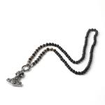 Halloween Punk Ram Casting Fashion Pendant Trendy Explosive Beaded Necklace