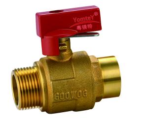 Quality YomteY Brass Ball Valve with Memory Stoper wholesale