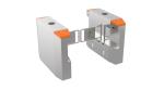 Automatic Access Control Turnstile Gates 1100mm Removable Glass Swing