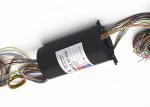 Aluminum Alloy Material Through Bore Electrical Slip Ring 250RPM Speed 52