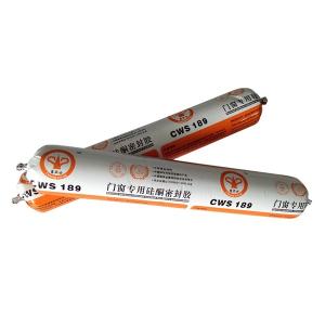 Quality one component weather reisistant window and door silicone adhesive CWS-189 wholesale