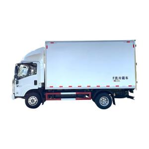 Quality Isuzu Refrigerated Truck Body Mini Box Truck Refrigerated Meat Transport Refrigerator Trucks wholesale