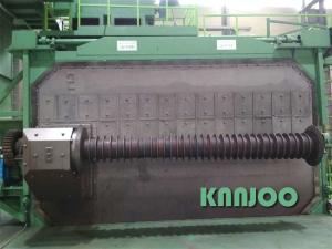 Quality 3000KG Wire Rod Shot Blasting Machine With 500mm Cleaning Capability wholesale