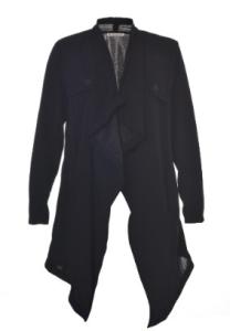 Quality Elegant Ladies Stylish Coats , Warm Asymmetrical Hem Coat Autumn Winter wholesale