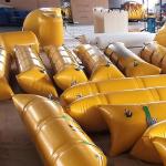 Pillow Shaped Buoyancy Inflatable Underwater Lift Bags Good Sealing