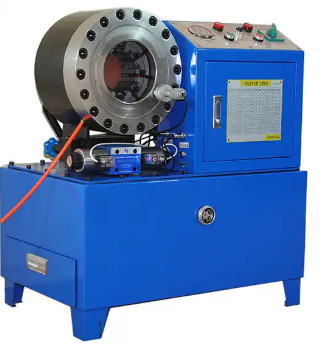 3KW / 4KW DX68 Hydraulic Hose Crimping Machine With 10 Sets Of Dies