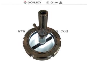 Quality DN125 Tank Union Type Stainless Steel Sight Glass With Light And Wipper wholesale
