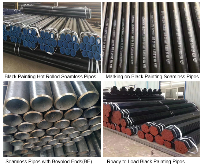 6 Inch SCH40 Hot Rolled Carbon Steel Seamless Pipes