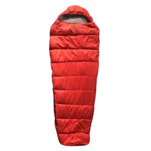 Quality Red Adult Mummy Camping Sleeping Bags Ultralight Sleeping Bag With Fine Grid Fabric wholesale