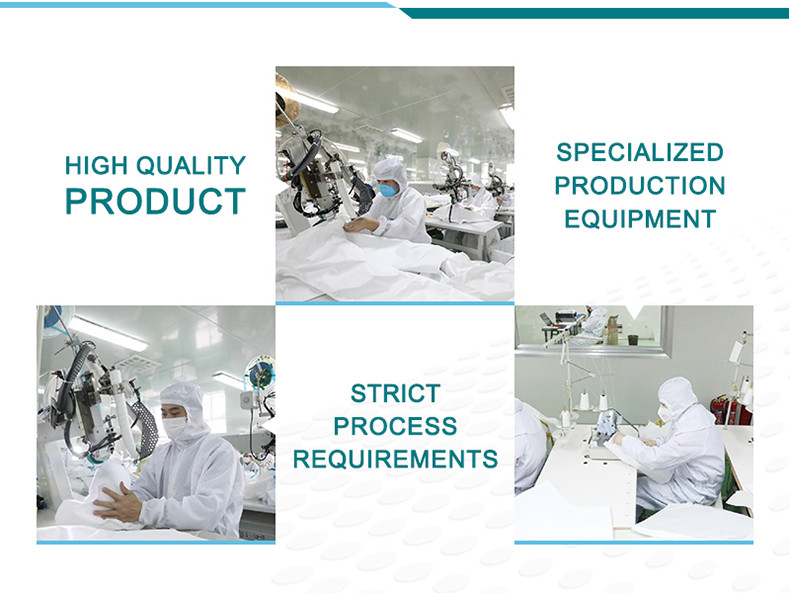 Hospital 50 Gsm Disposable Non Woven Coverall antistatic Disposable PPE Suit