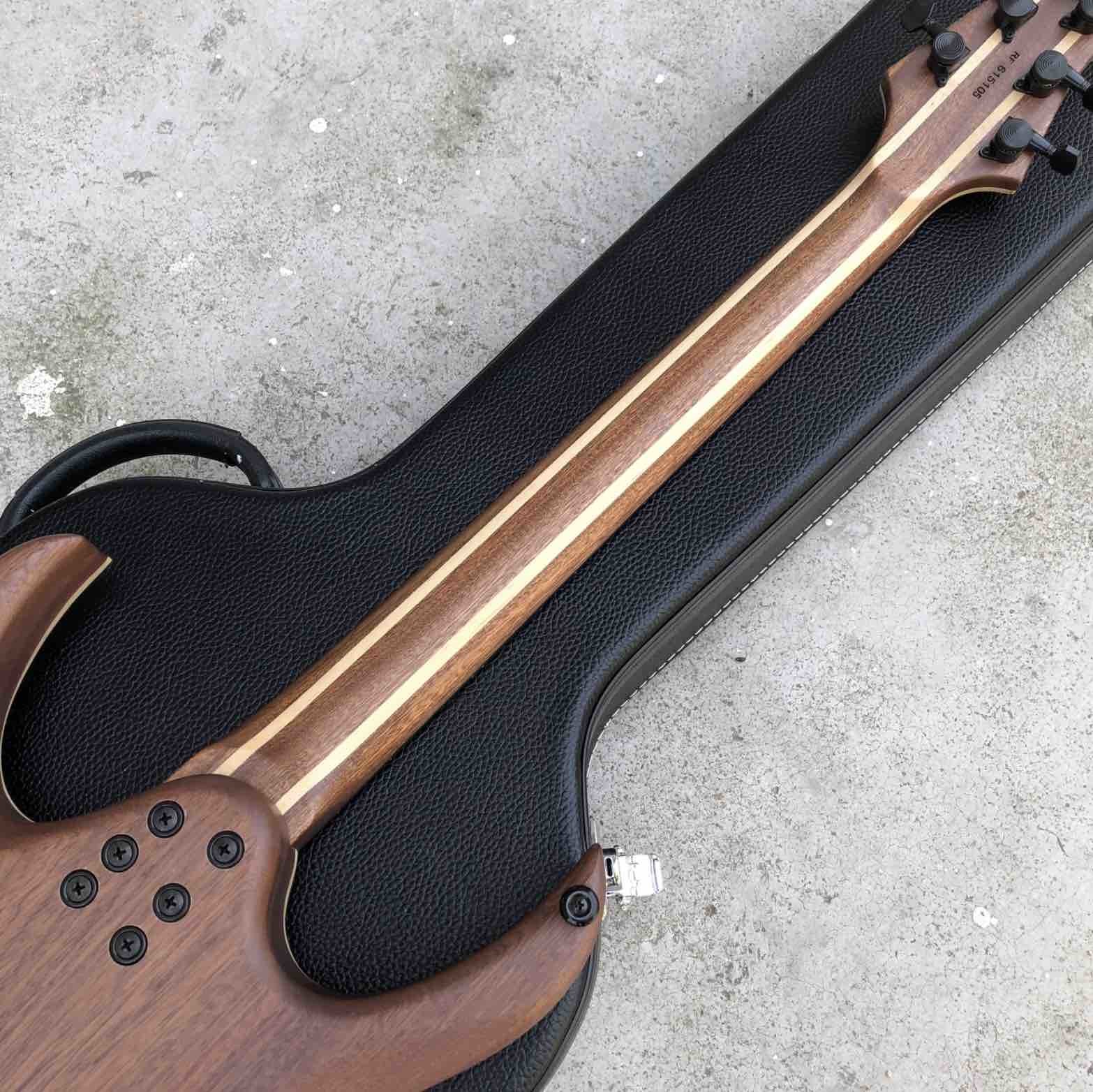 Factory Ebony Fingerboard Solid Wood Black Burst Maple Top 6 Strings Electric Guitar