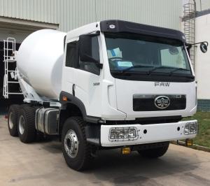 Quality 10cbm Right Hand Drive 6x4 Concrete Mixer Truck With 3m3/Min Charging Speed And 400L Water Tanker wholesale