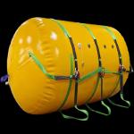 Buoyancy Bags Custom Inflatable PVC Marine Salvage Cylinder Buoyancy Airbags