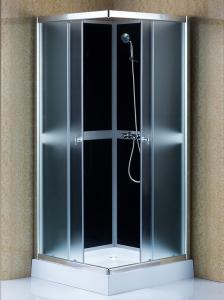 Quality Black ISO9001 Shower Pods Cabins 800x800x2150mm wholesale