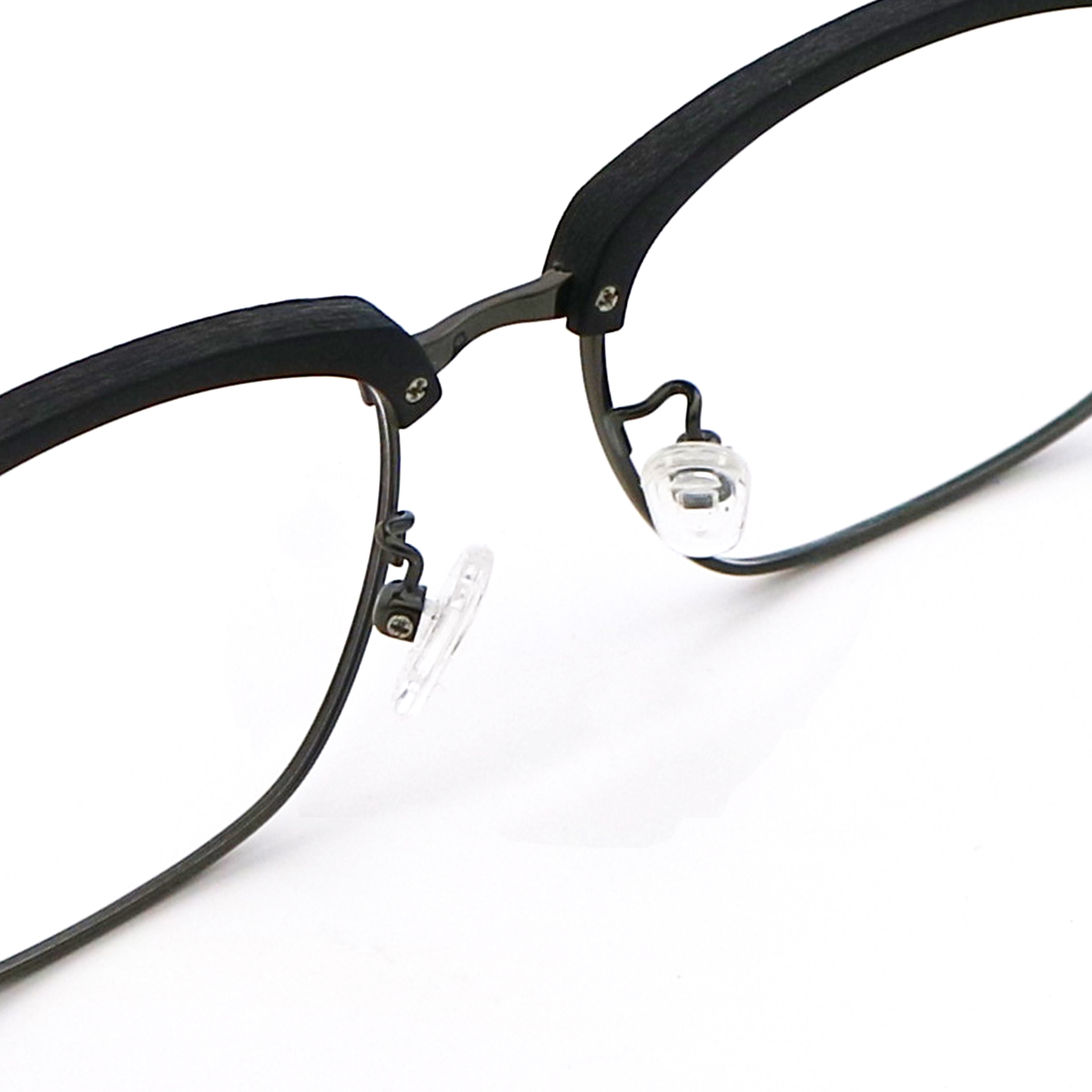 Imitation Wood Vintage Compound Color Acetate Glasses Frames MR 5352
