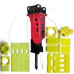 polyurethane Hydraulic Breaker Parts Damper Upper Cushion Elastic Pad Side Plate
