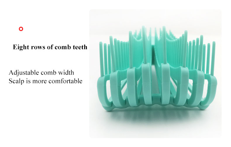 Detangling Hair Brush Curly Bristle Nylon Tooth Adjustable Hair Styling Brush