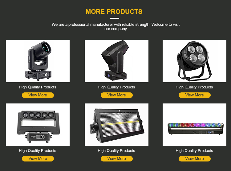 6 Eyes Moving Head LED Stage Lighting Bar Swing Rotating RGB
